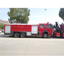 HOWO 6x4 10 ruedas camión contra incendios